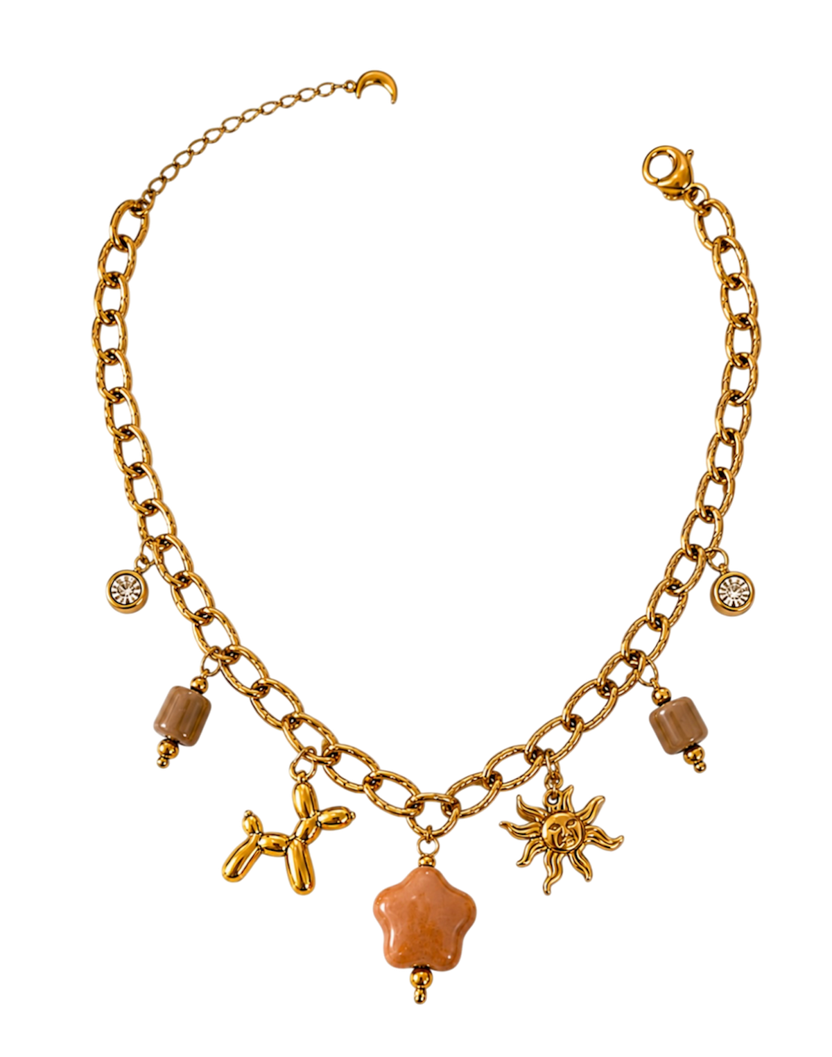 🍑 Collier Peach Love