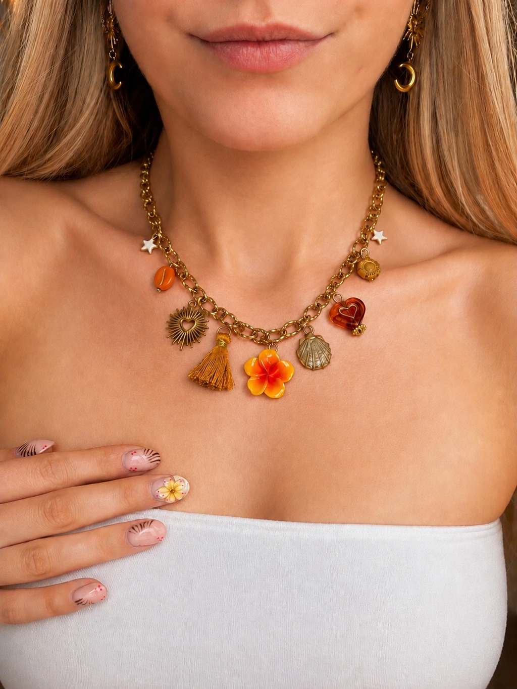 🧡 Collier Sunset