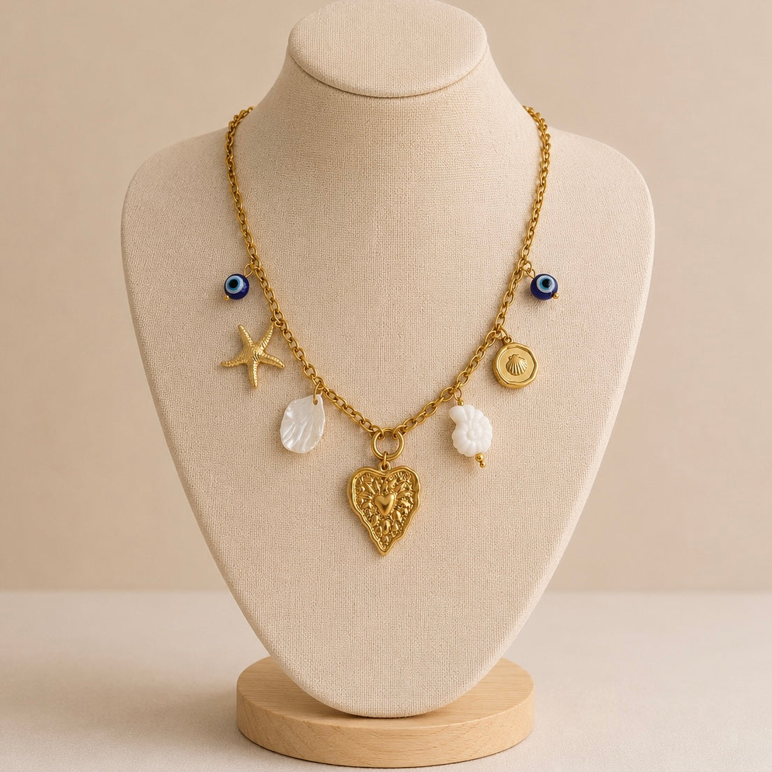 🧿 Collier Œil Bleu