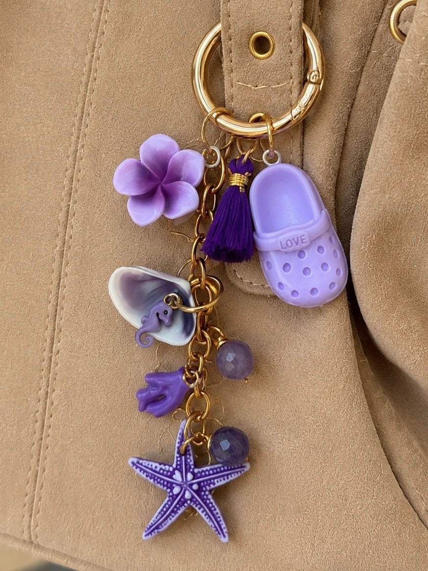 💜 Bijou de sac Violet