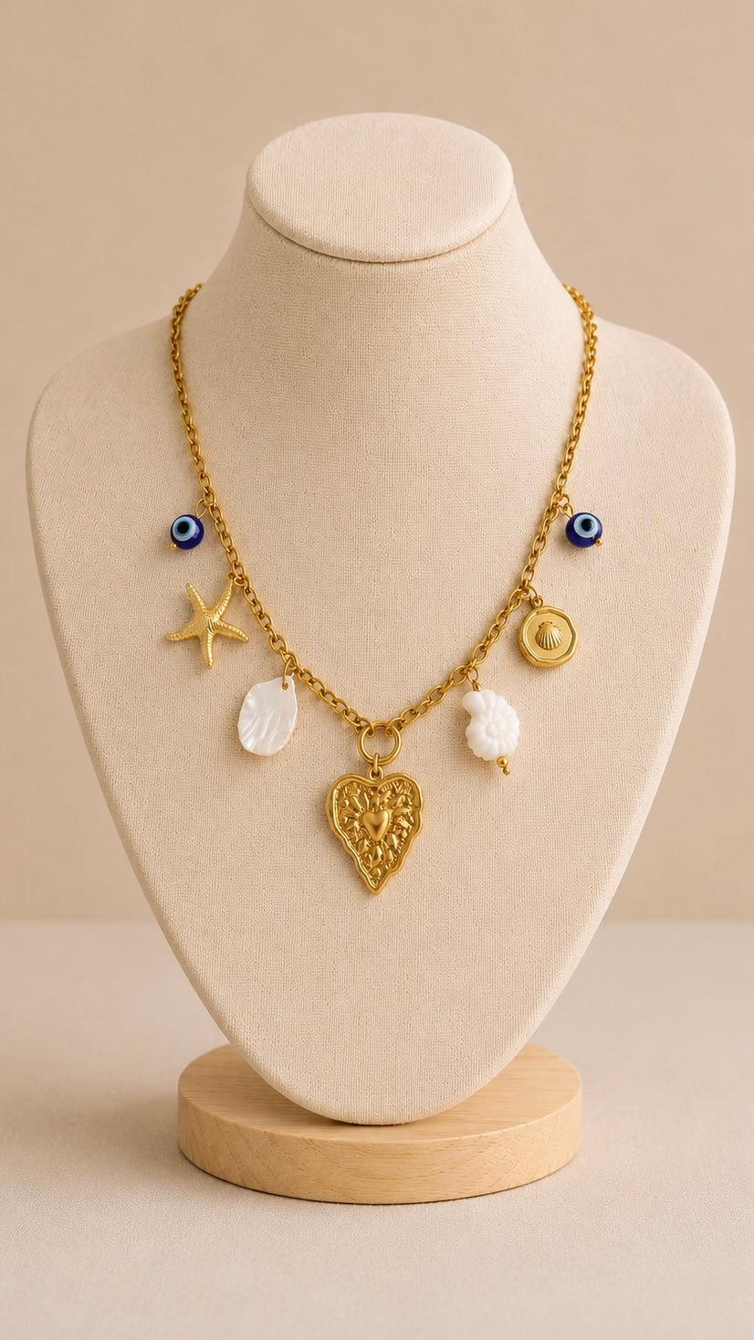 🧿 Collier Œil Bleu