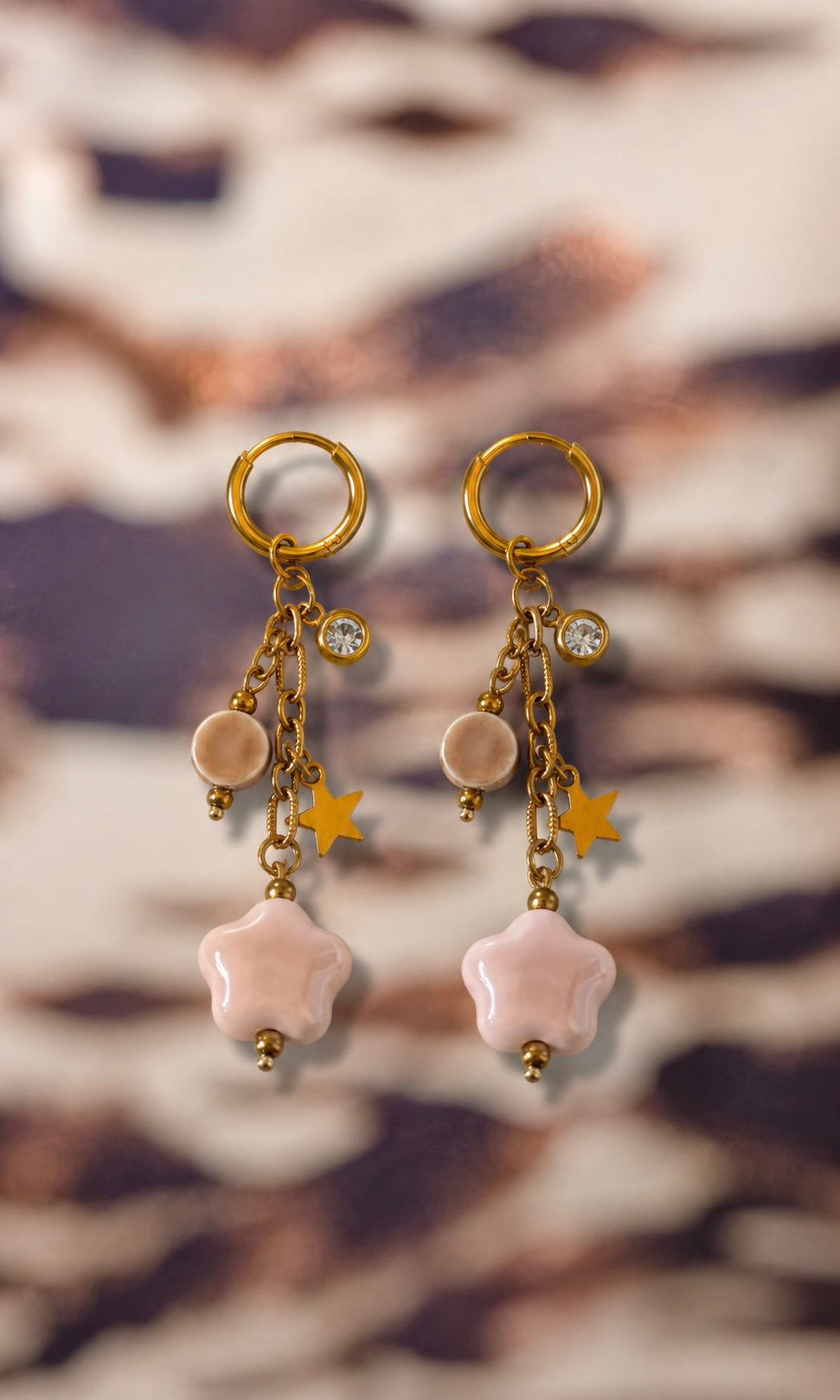 Boucles Rose Poudré 🌸