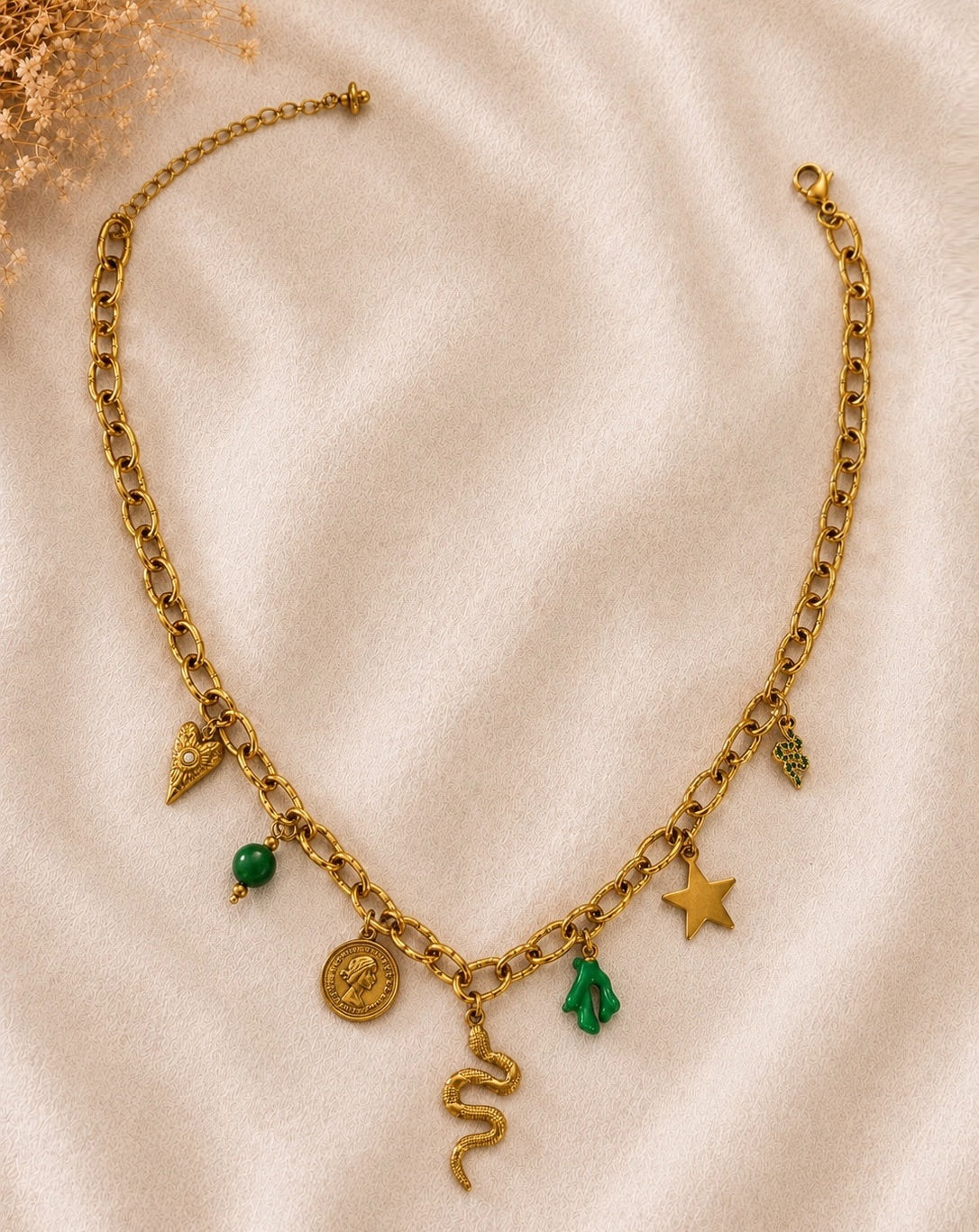 💚 Collier Éden Sauvage