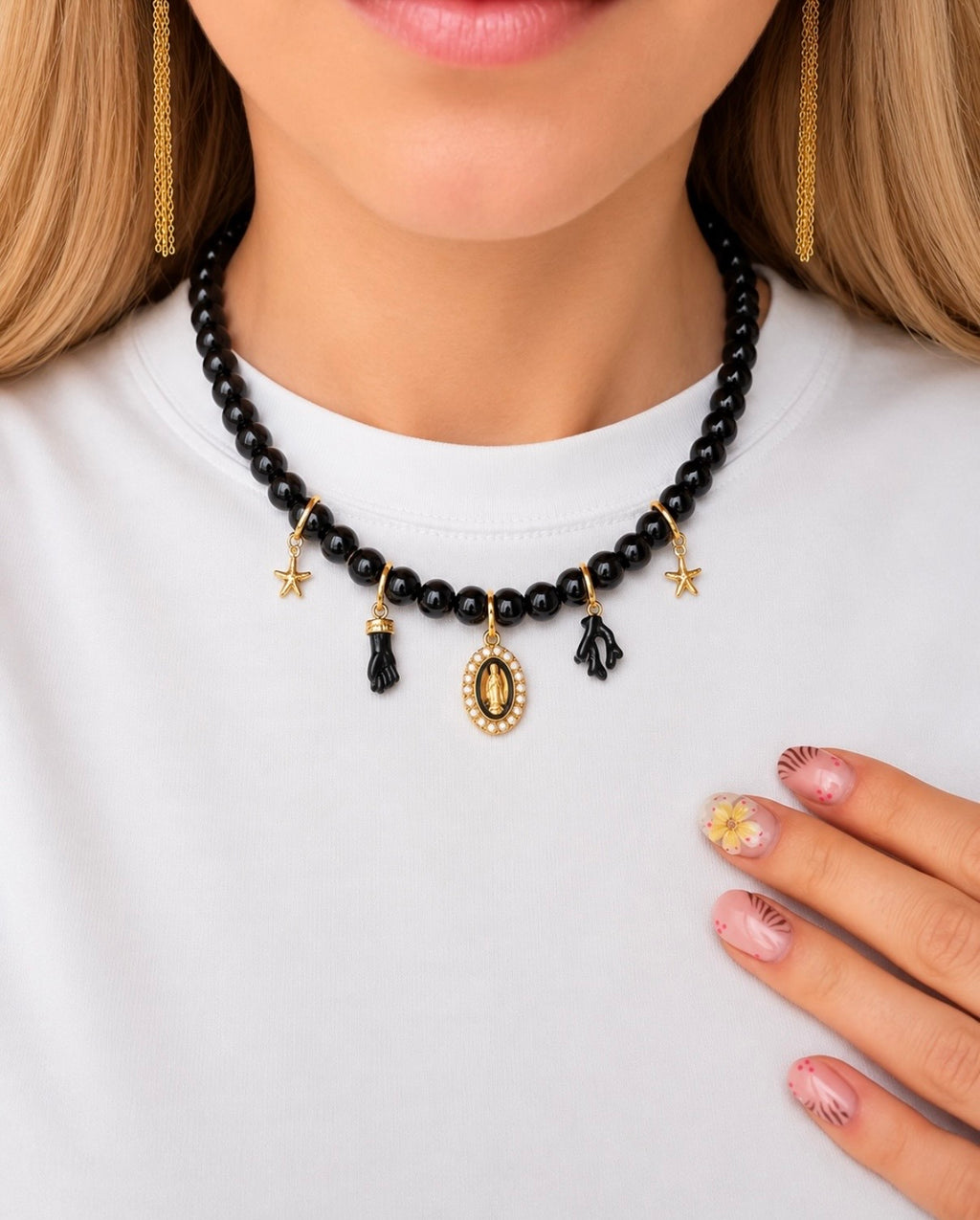 🖤 Collier Perla Minuit