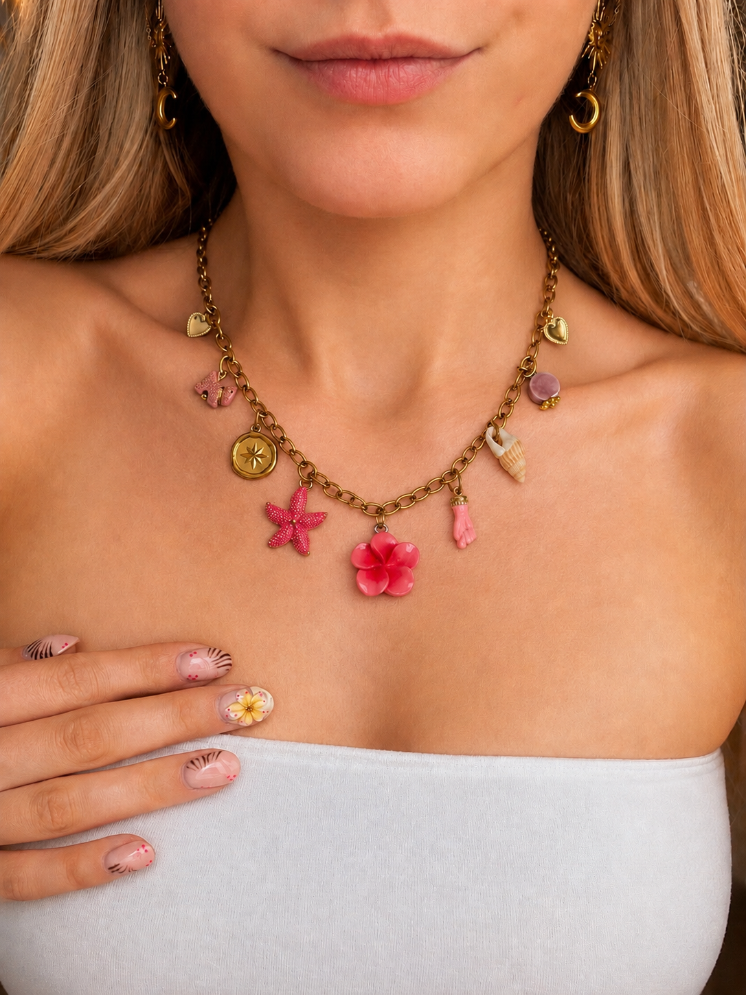 🌺 Collier Rosita