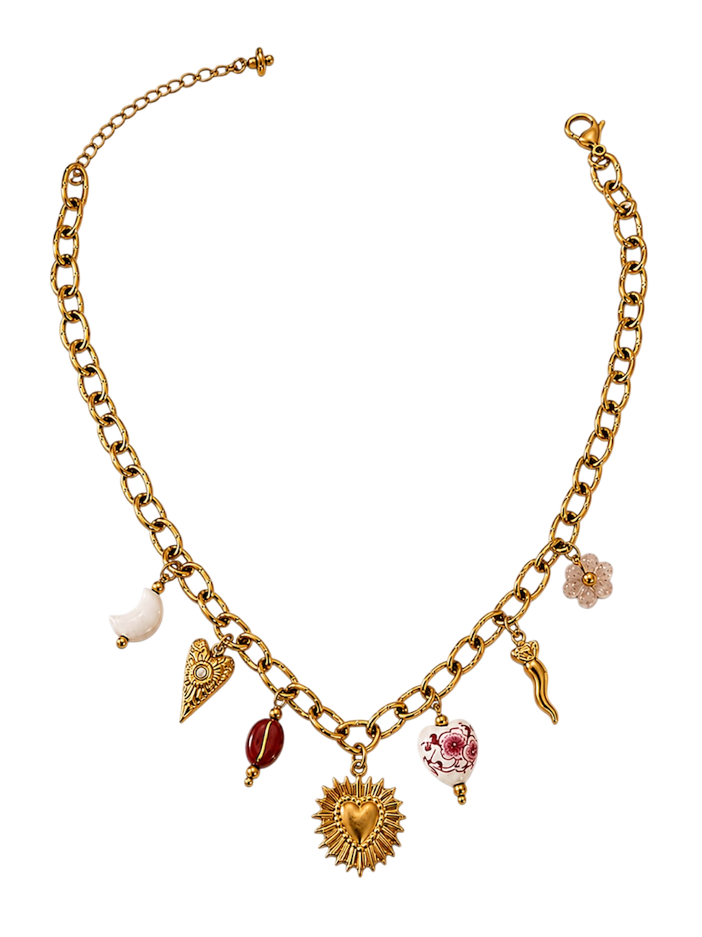 🥀 Collier Éclat de Grenat