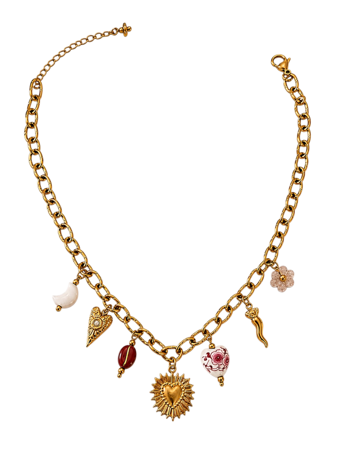🥀 Collier Éclat de Grenat