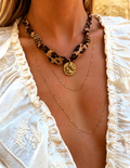🐆 Collier Ruban Léopard