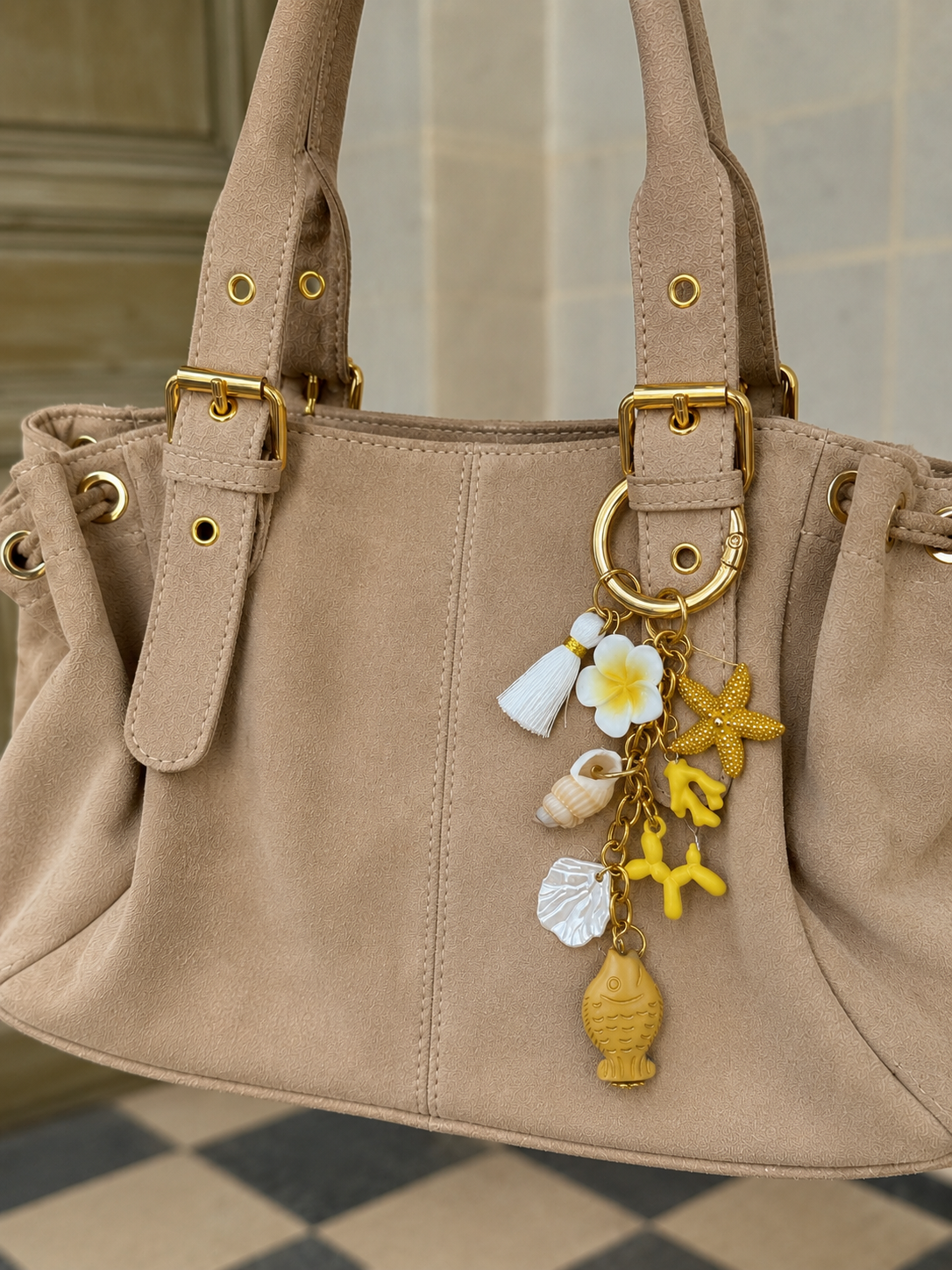 💛 Bijou de sac Jaune