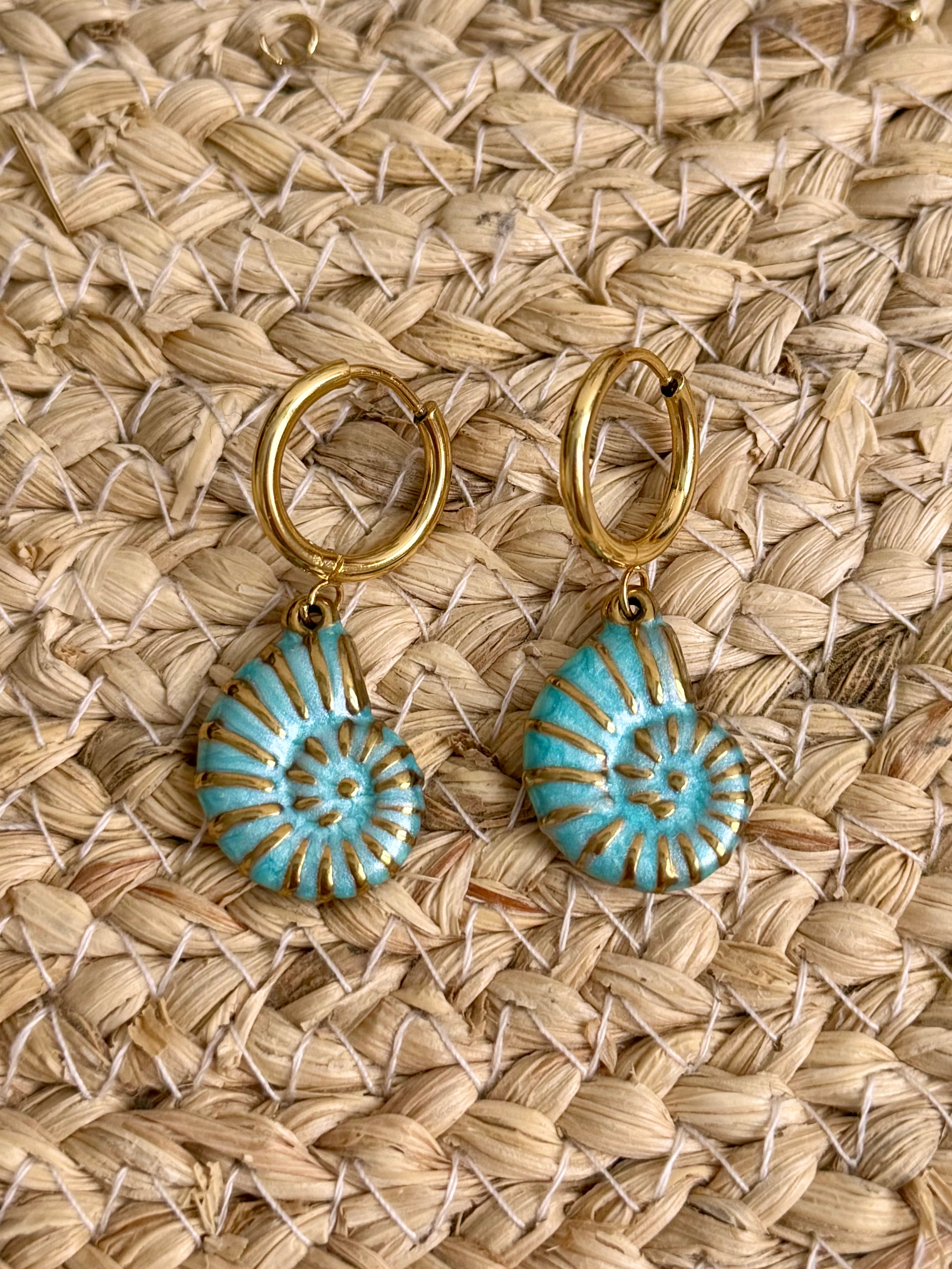 🐚 Boucles Coquillages