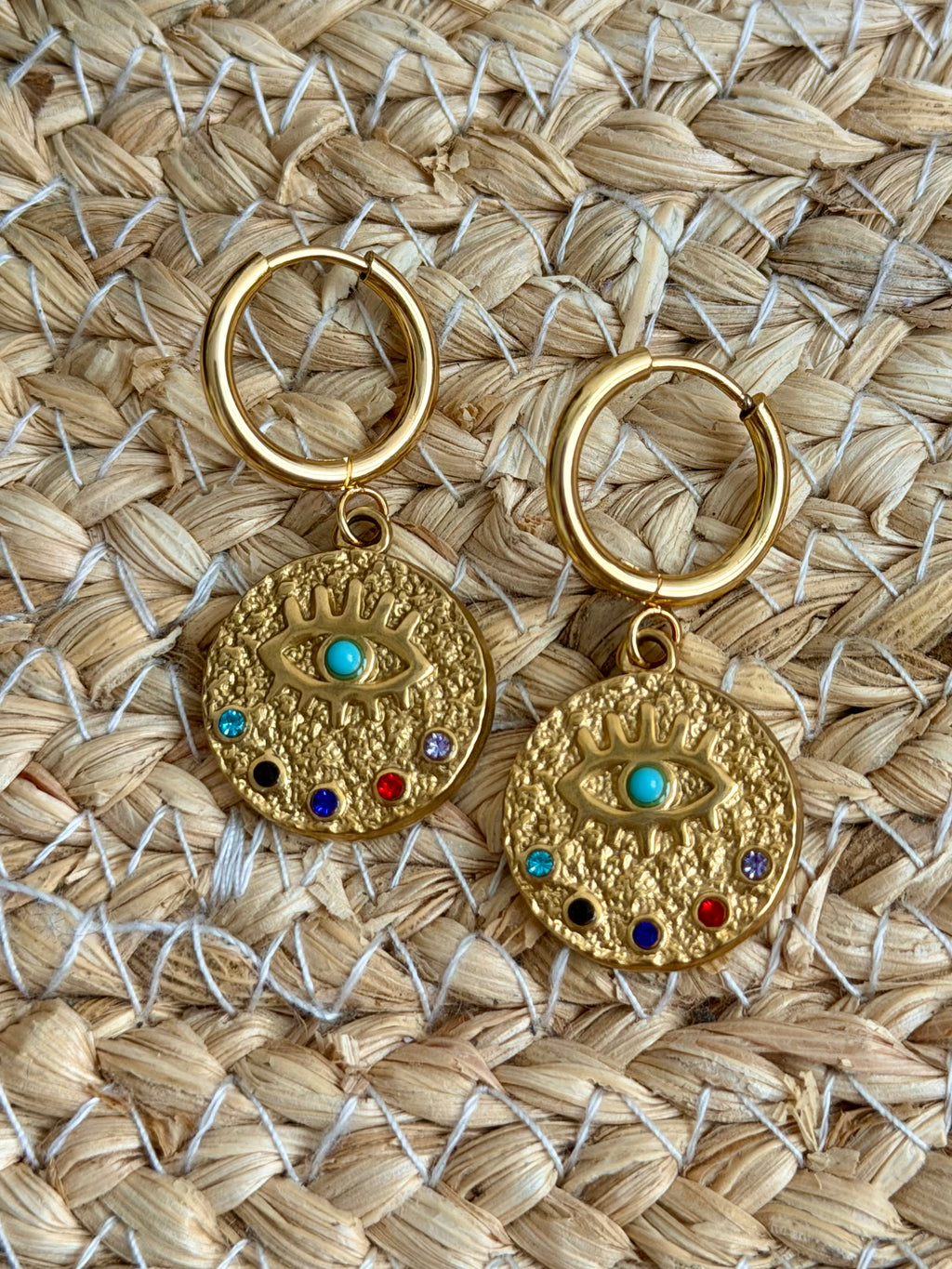🧿 Boucles Œil Protecteur