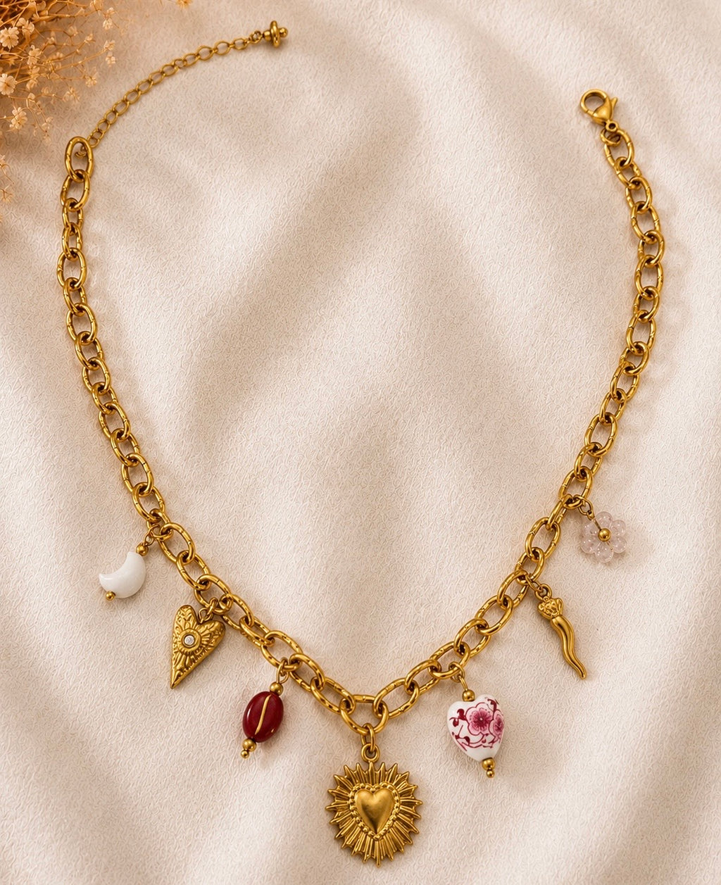 🥀 Collier Éclat de Grenat