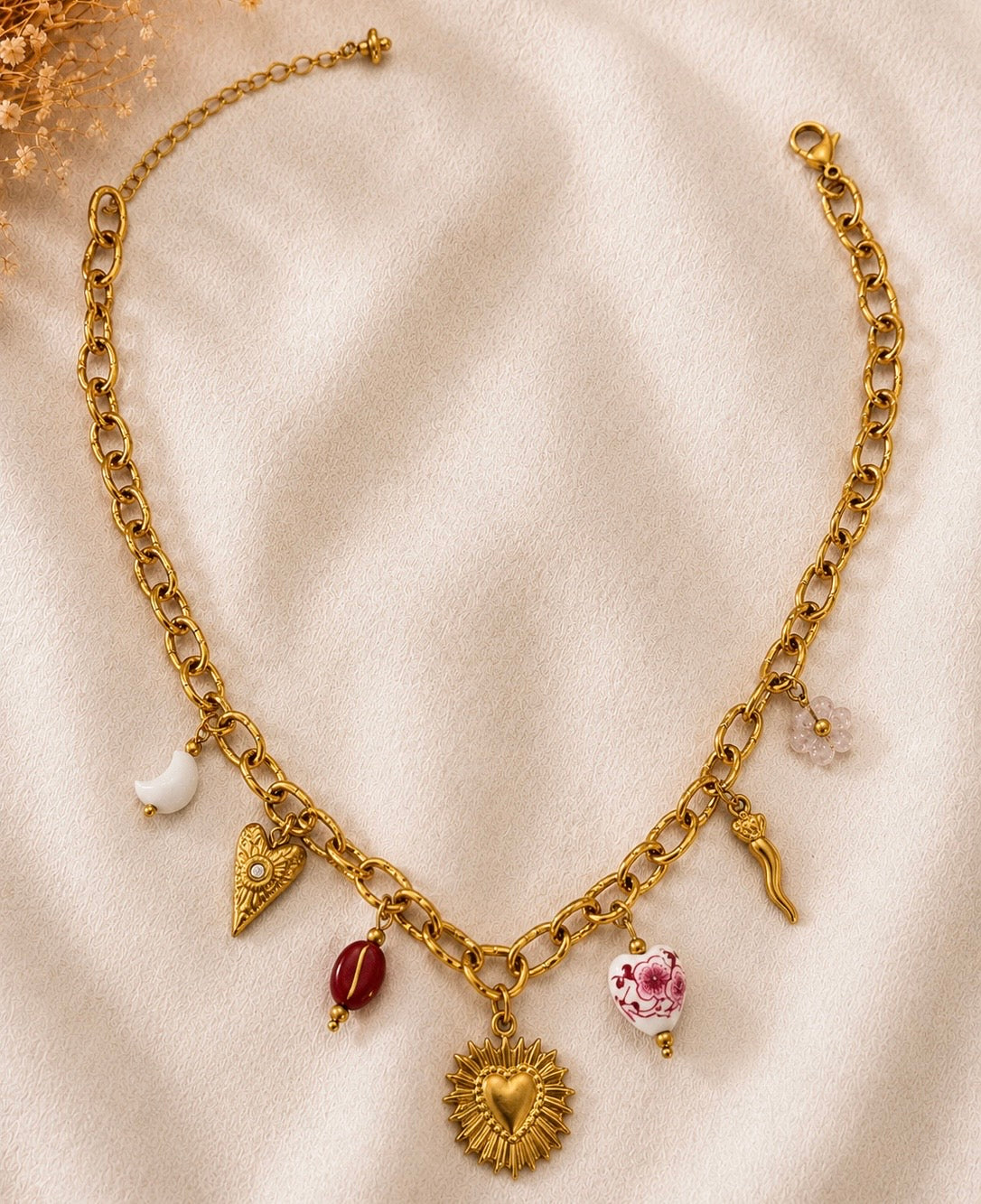 🥀 Collier Éclat de Grenat