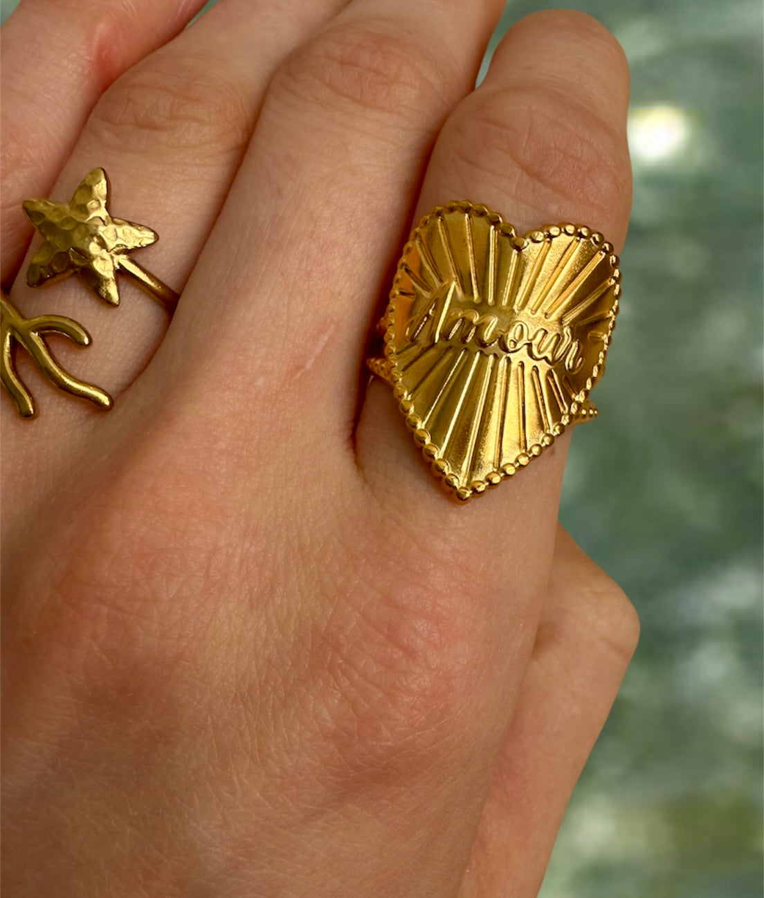 💛 Bague Amour