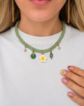 💚 Collier Perla Émeraude