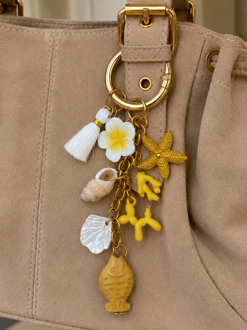 💛 Bijou de sac Jaune
