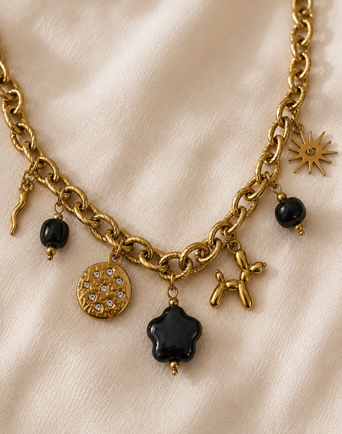 🖤 Collier Black Star