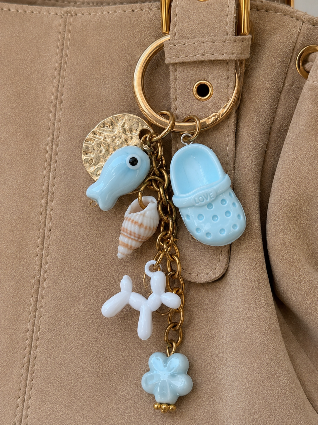 🩵 Bijou de sac Bleu