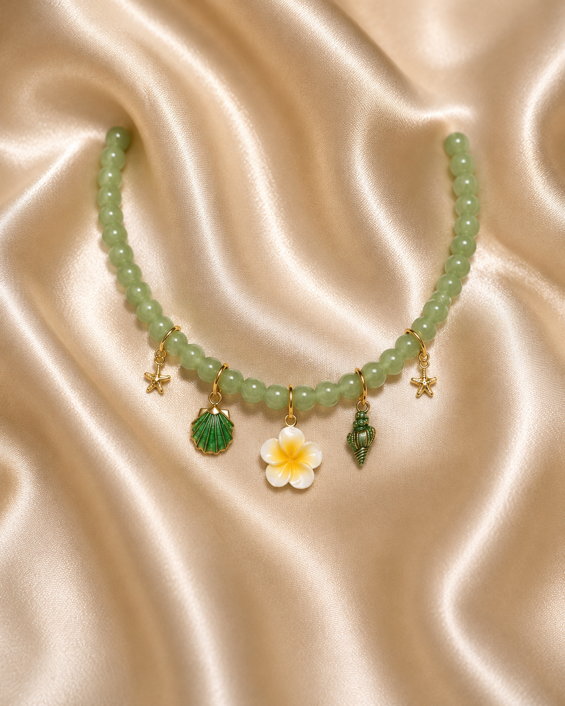 💚 Collier Perla Émeraude