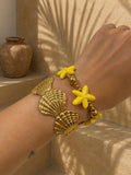 💛 Bracelet Étoiles Jaunes