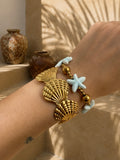🩵 Bracelet Étoiles Turquoises