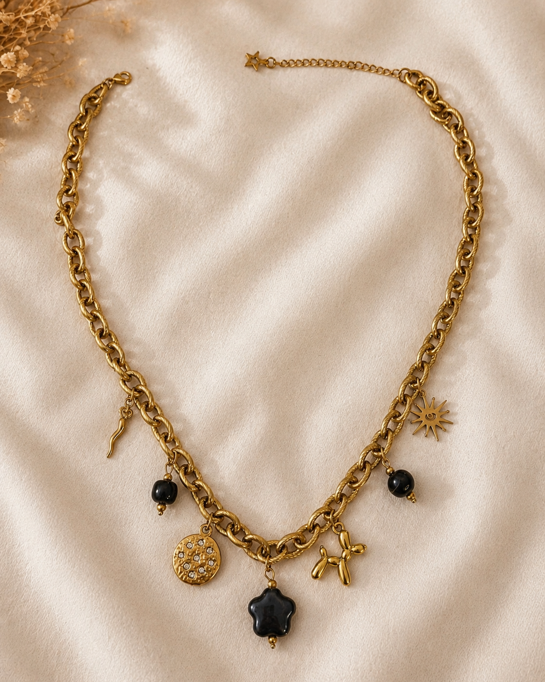 🖤 Collier Black Star