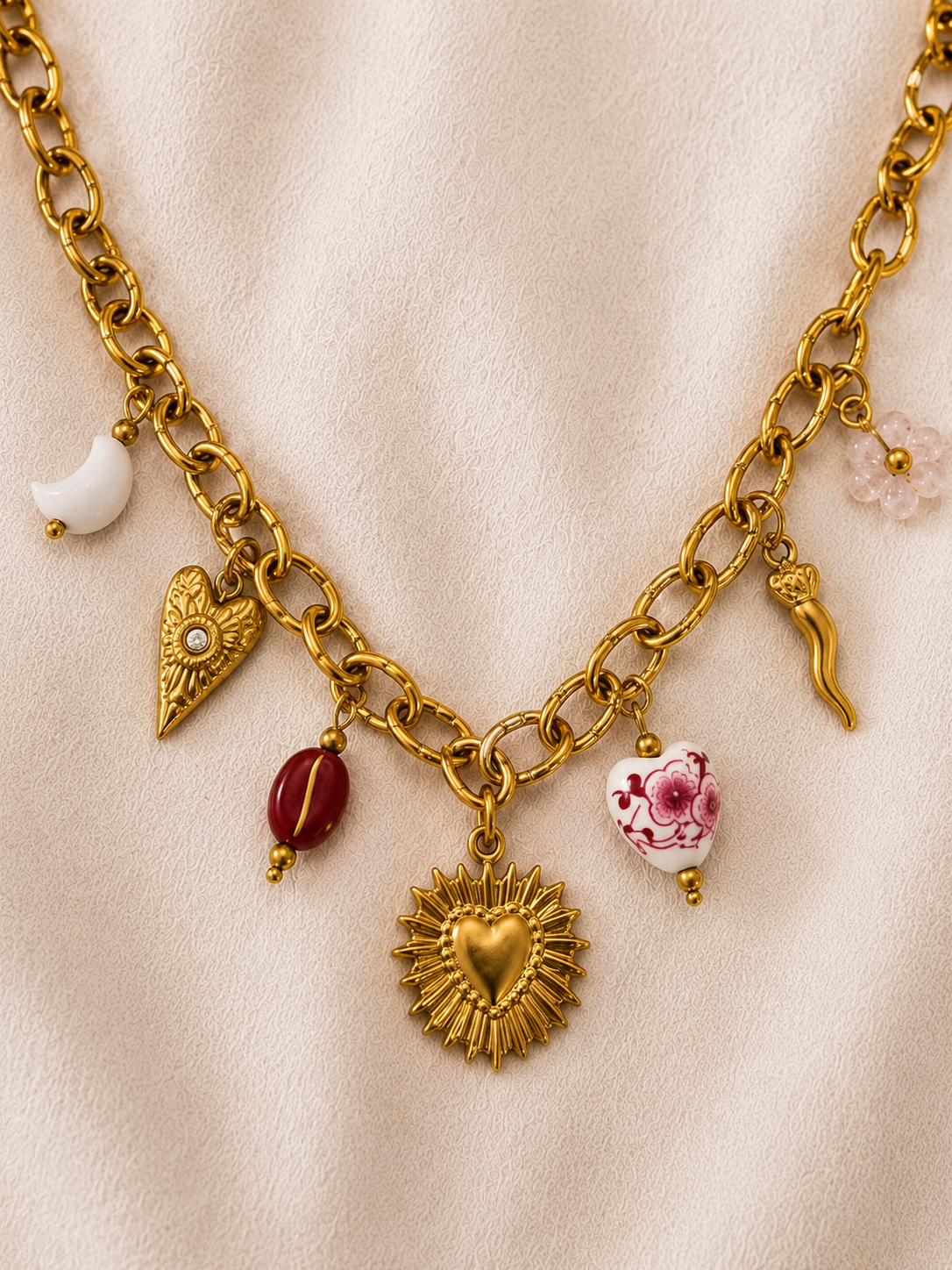 🥀 Collier Éclat de Grenat