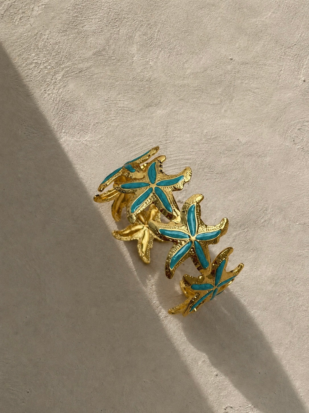 🩵 Jonc Étoile Turquoise